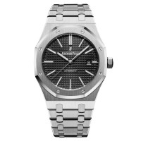 AP Royal Oak Black Dial Super Clone Watch | Ref. 15500ST | COD