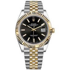 Rolex Datejust 41 Black Index Super Clone Mohali