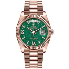 Rolex Day-Date 36 Green Aventurine Super Clone India
