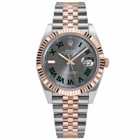 Rolex Datejust 'Wimbledon' Dual Tone - Slate Dial Jubilee Super Clone | Swiss ETA 3235 Movement | COD Rolex Datejust 'Wimbledon' Dual Tone - Slate Dial Jubilee Super Clone | Swiss ETA 3235 Movement | COD