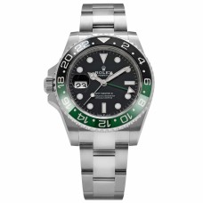 Rolex "Sprite" GMT-Master II Lefty Stainless Steel Oyster | Swiss Clone 3285 | Ref. 126720VTNR