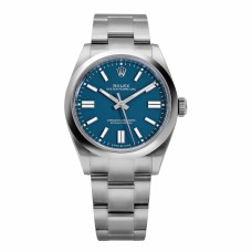 Rolex Oyster Perpetual 41 Stainless Steel Blue Dial Super Clone Watch India | Ref. 124300