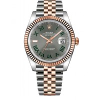 Rolex Datejust 41 Wimbledon Two Tone Super Clone Mysore | Swiss ETA 3235 Movement | COD