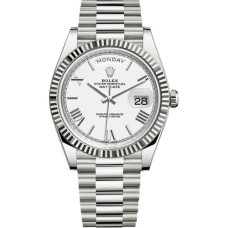 Rolex Day-Date 40 White Dial Super Clone Chandigarh