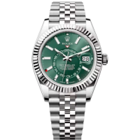 Rolex Sky-Dweller 1:1 Super Clone Jubilee Watch| Swiss ETA 9001Caliber Movement| Rotating Bezel